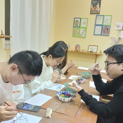 Музей "Забавушка" посетили студенты