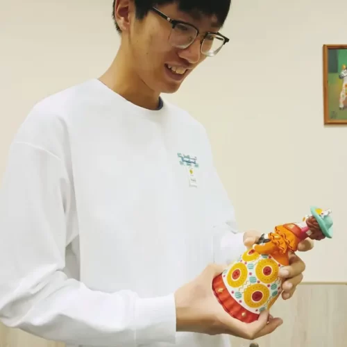 Музей "Забавушка" посетили студенты