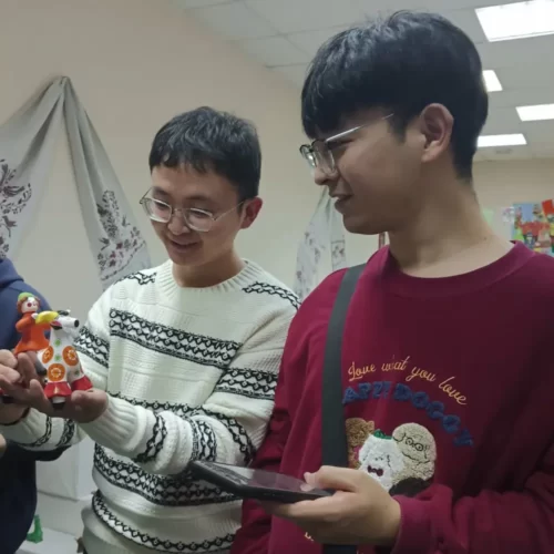 Музей "Забавушка" посетили студенты