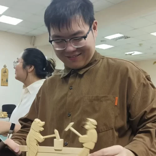 Музей "Забавушка" посетили студенты